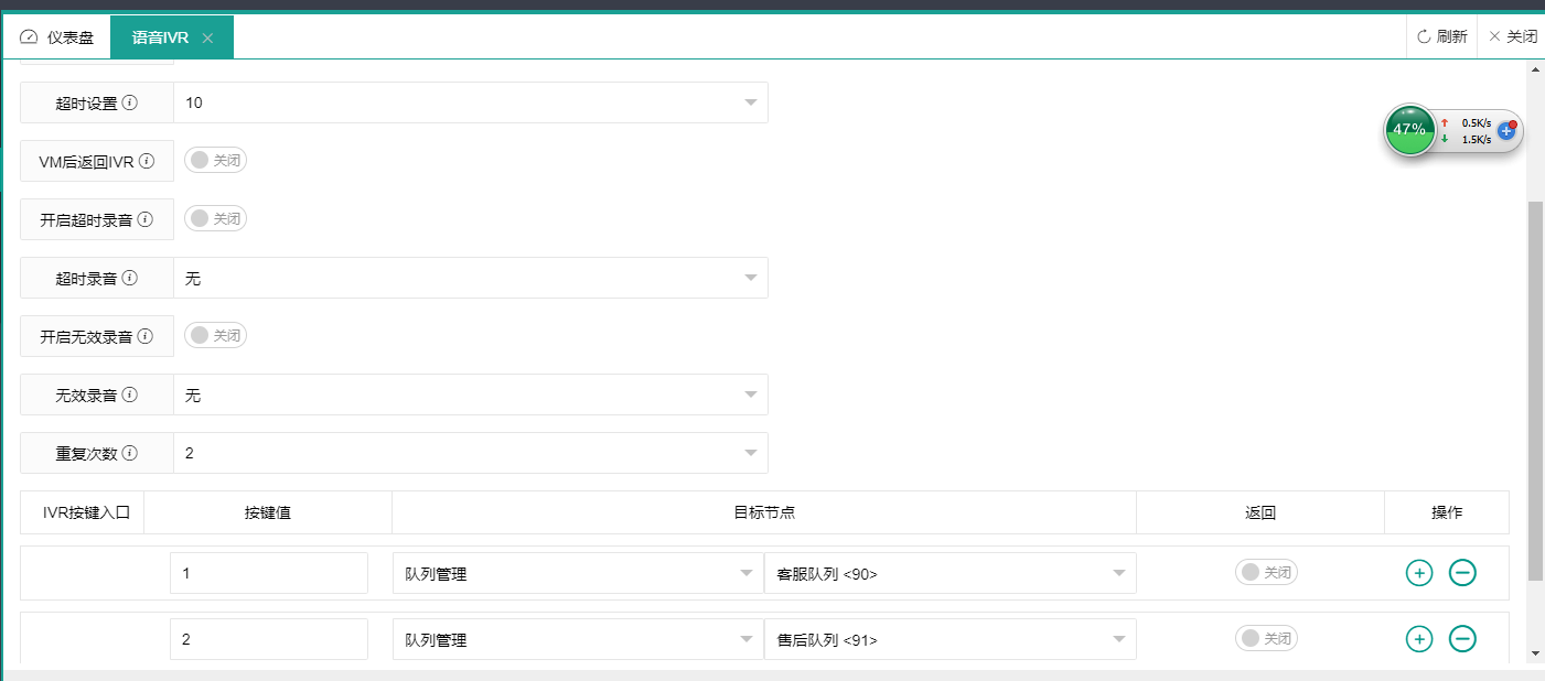 外呼系统交互式语音应答